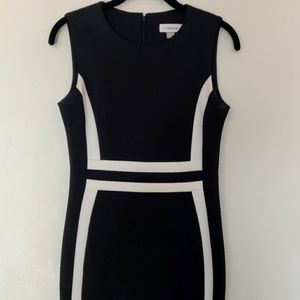 CALVIN KLEIN DRESSES Valeria Scuba Knit Dress